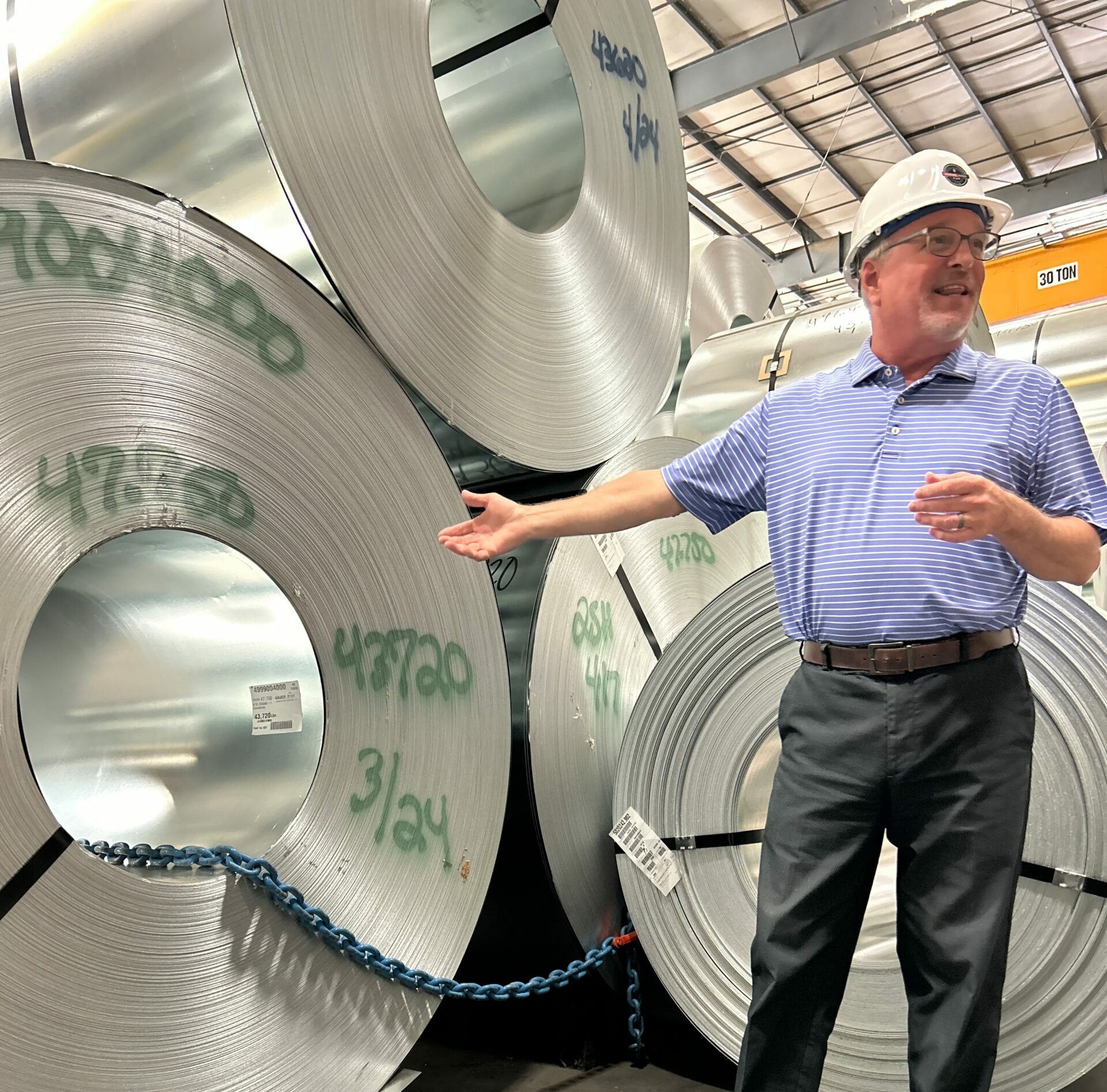 man show steel sheets