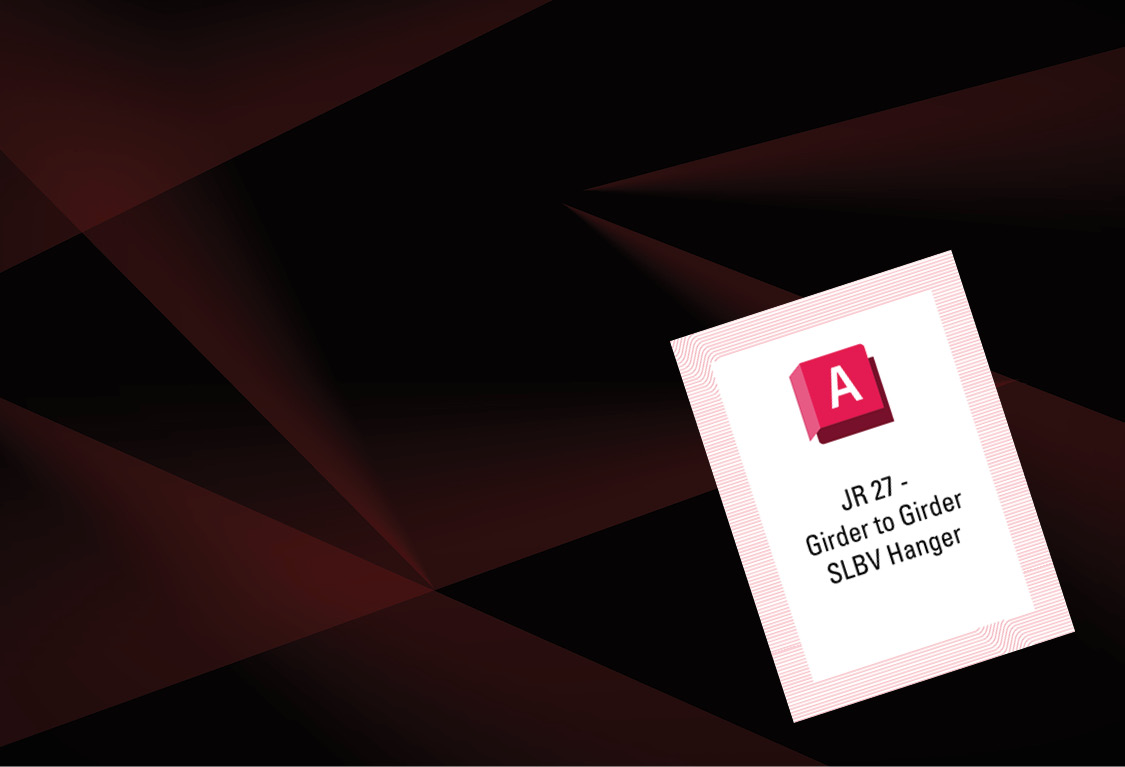 JR 27 - Girder to Girder with S/LBV Hanger