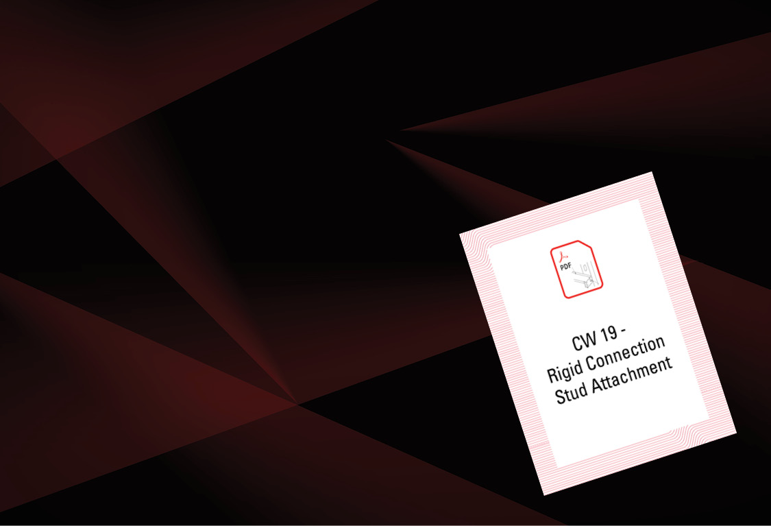 CW 19 - Rigid Connection Stud Attachment