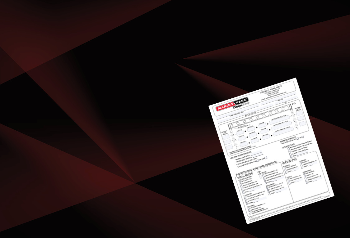 JoistRite Technical Worksheet