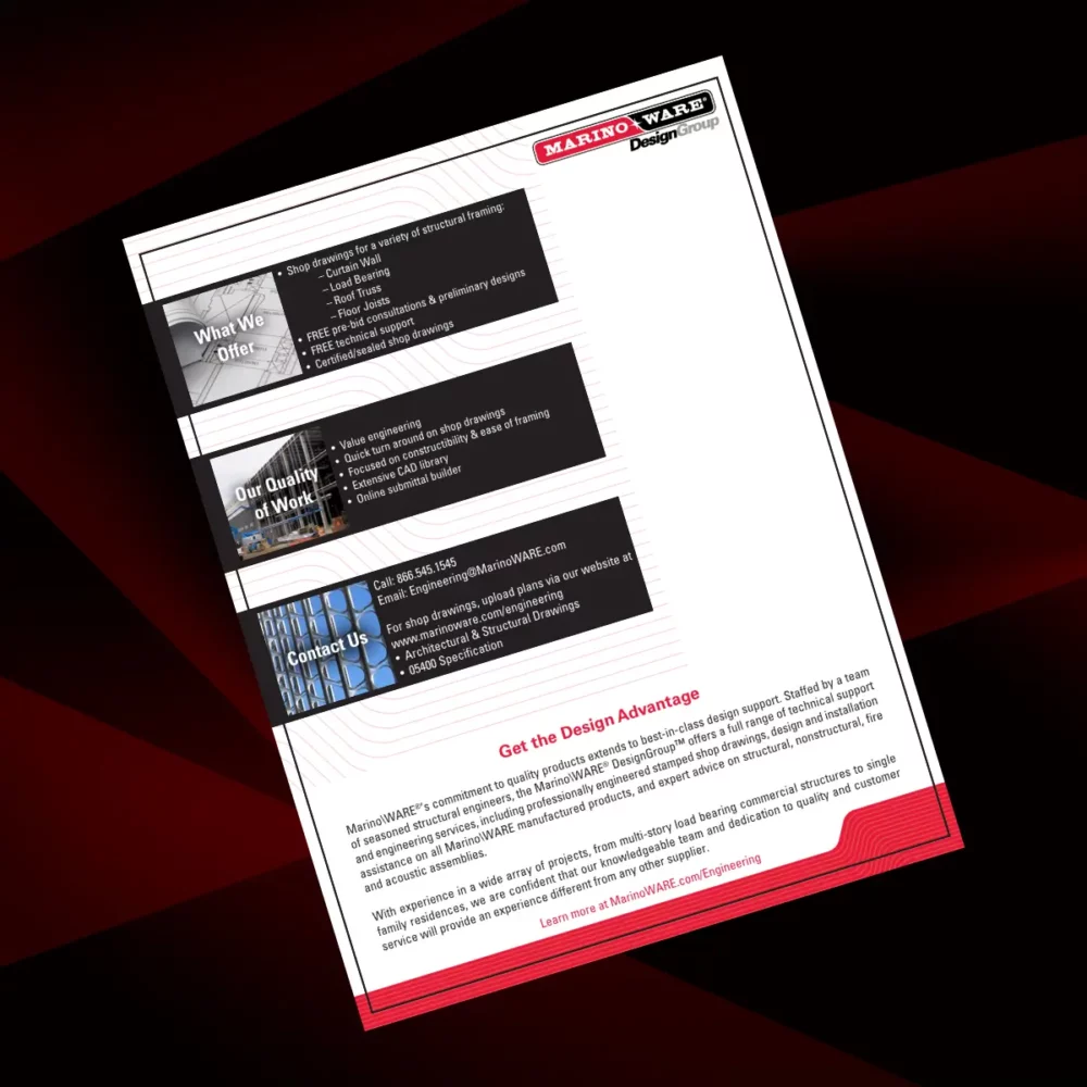 DesignGroup Engineering + Tech Services Flyer